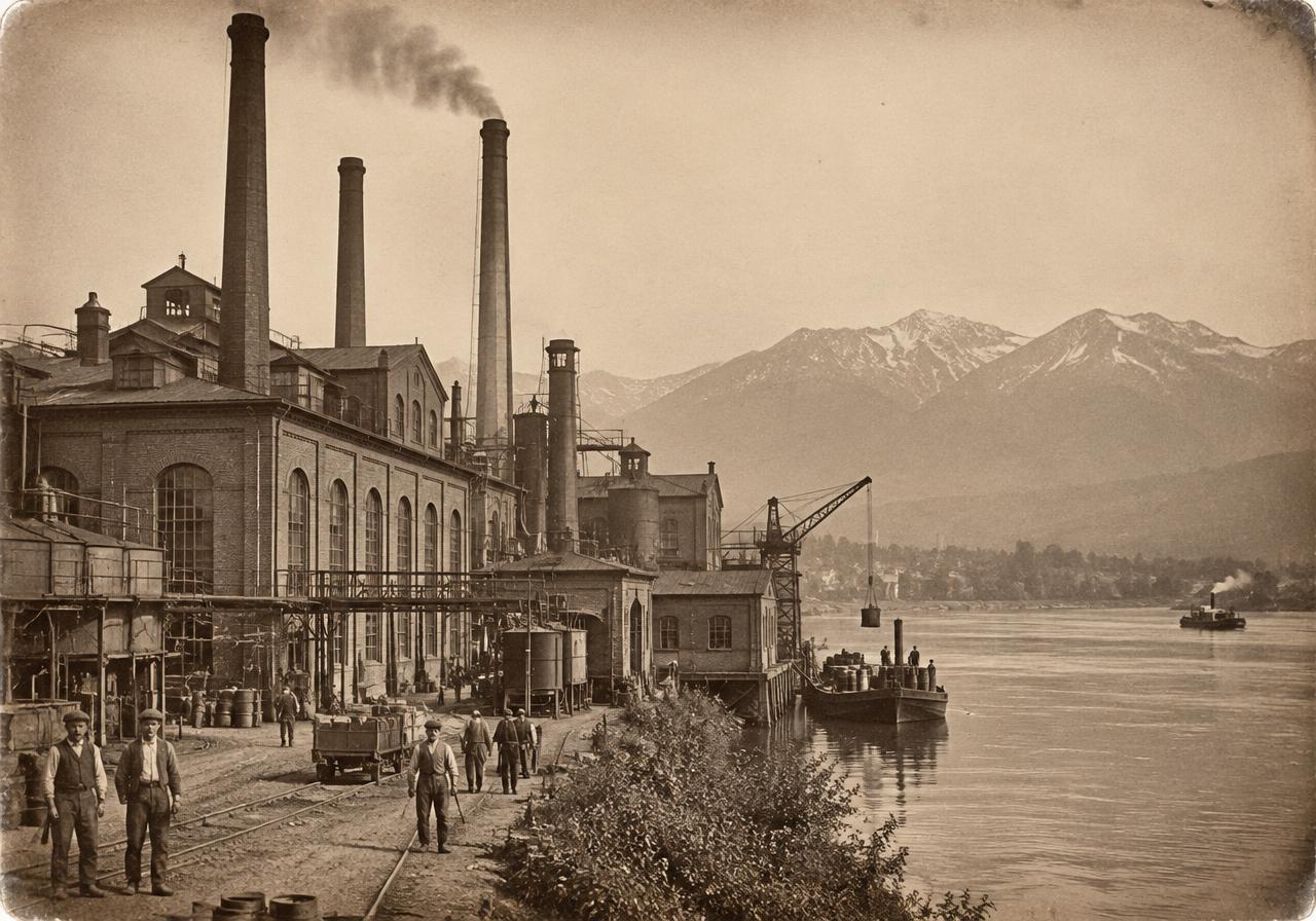 1913 – Ein Werk am Rhein