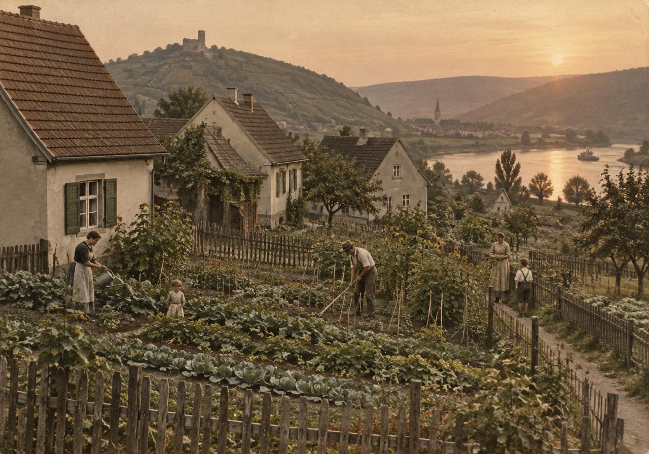 1920 – Feierabend im Grünen